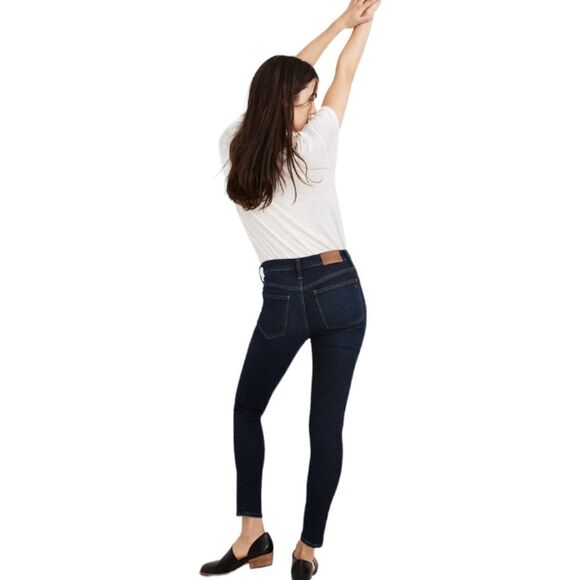 Madewell 9" Mid-Rise Skinny Jeans‎ in Orlando Wash sz 28 - Picture 3 of 16